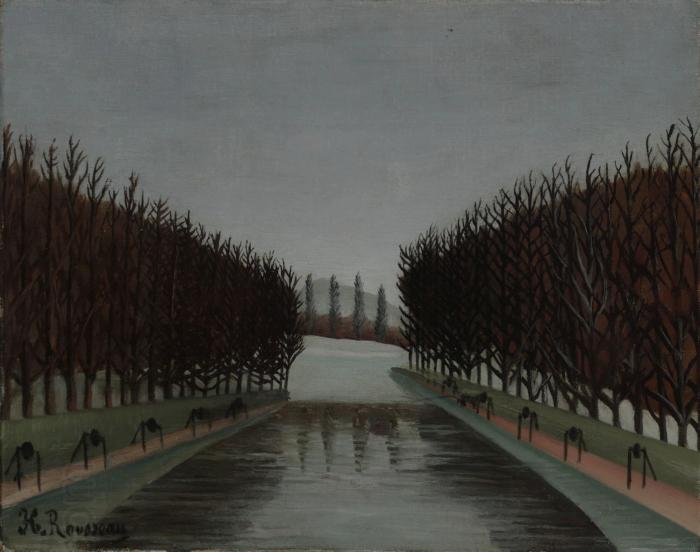 Henri Rousseau Le Canal oil painting picture